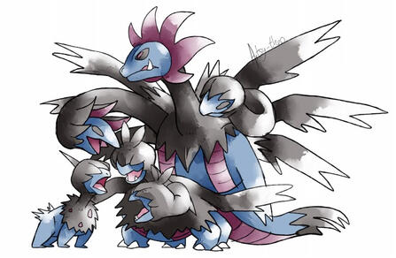 deino, zweilous and hydreigon